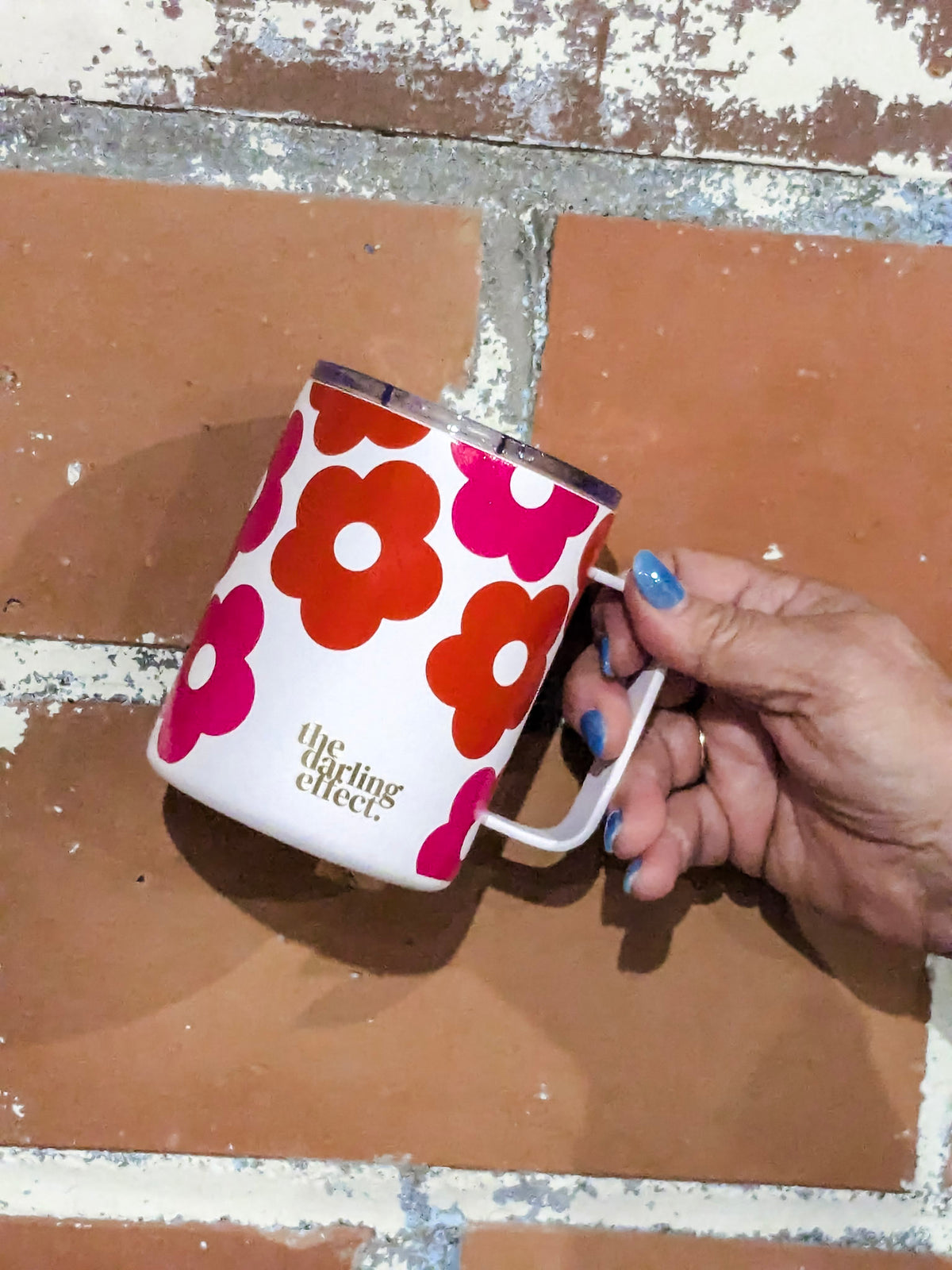 Insulated Mug - Lovebug Flower