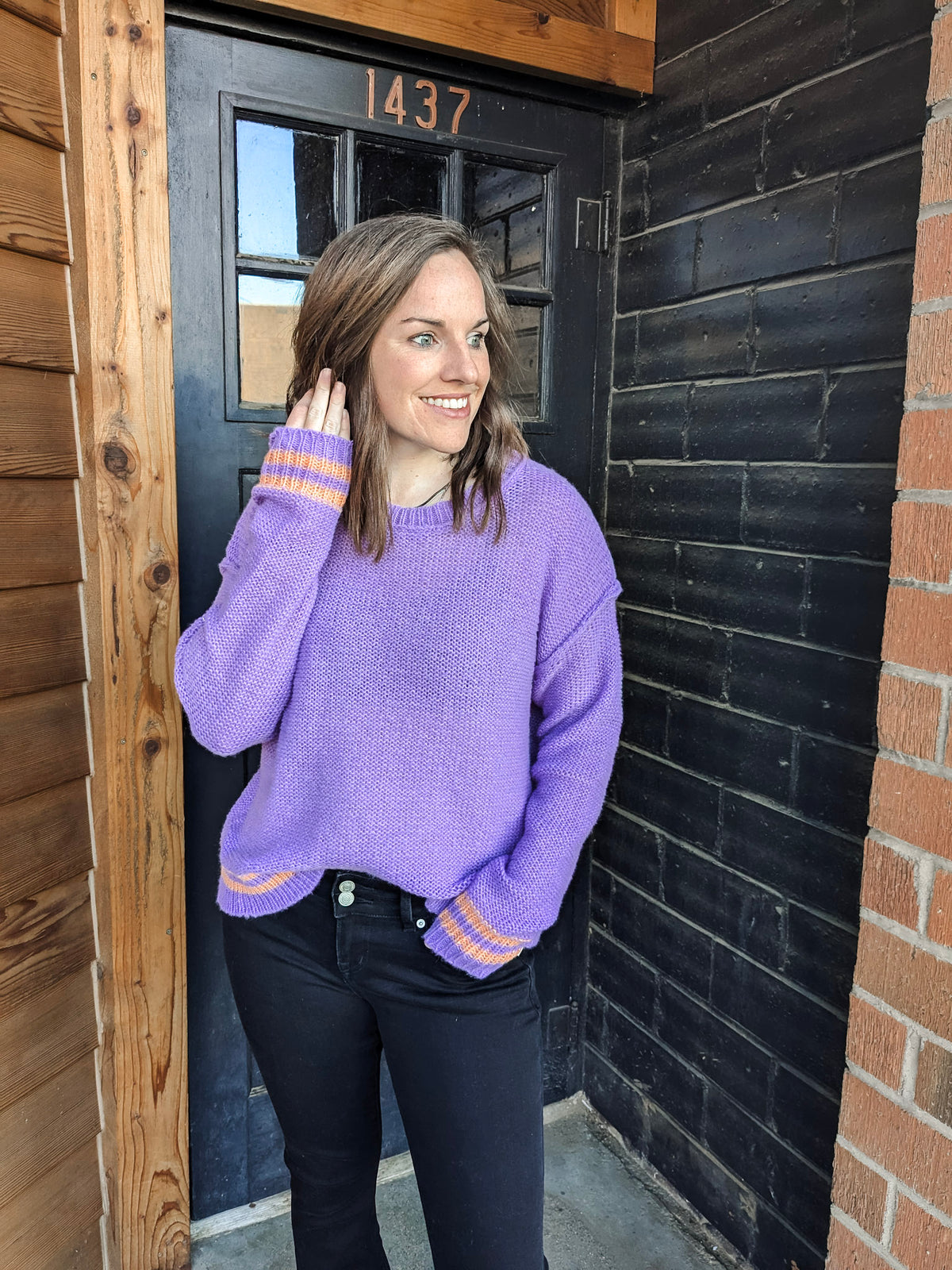 Lucy Lightweight Sweater - Lavender