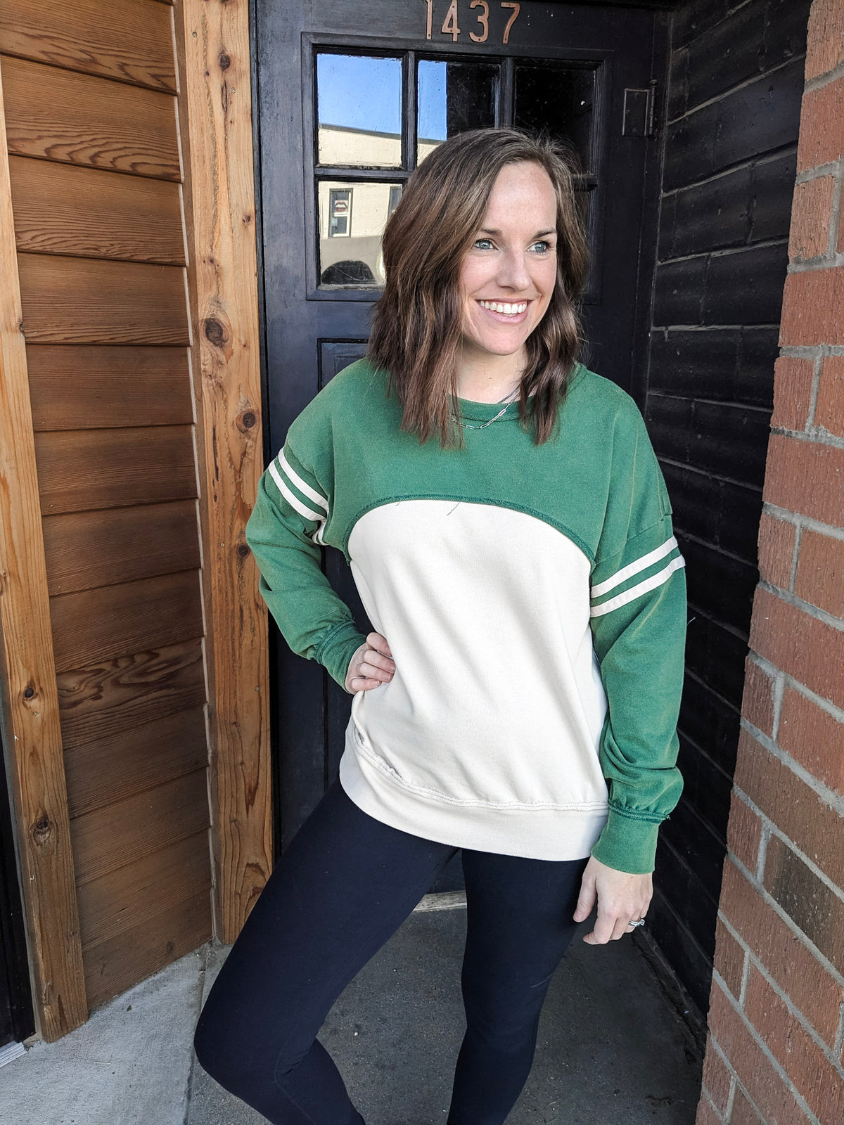 Crew Sweatshirt - Hunter Green